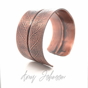 Pine Needle Cuff Bracelet