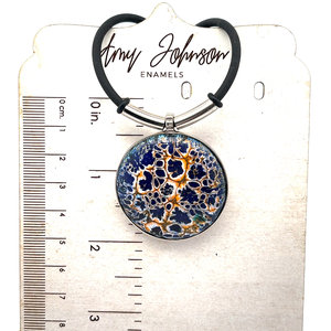 Festive Fusion Enamel Necklace