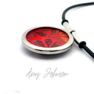 Festive Fusion Enamel Necklace