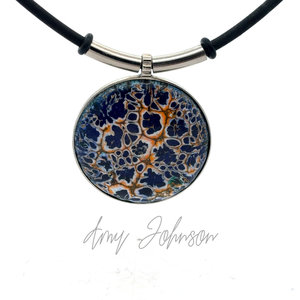 Festive Fusion Enamel Necklace