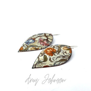 Enhanted Wildflower Enamel Earrings