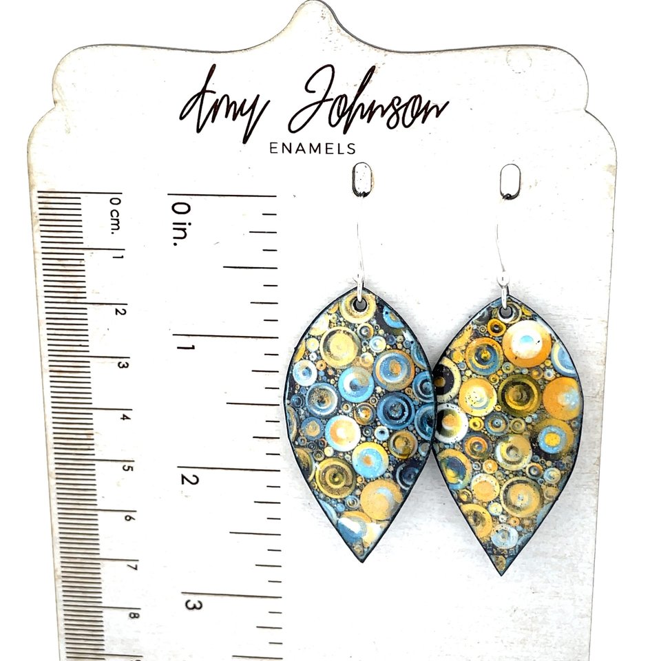 Starry Night Enamels Earrings