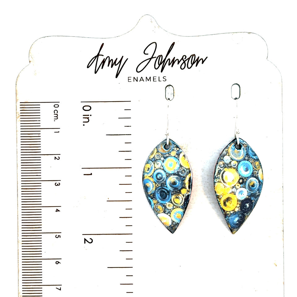 Starry Night Enamels Earrings