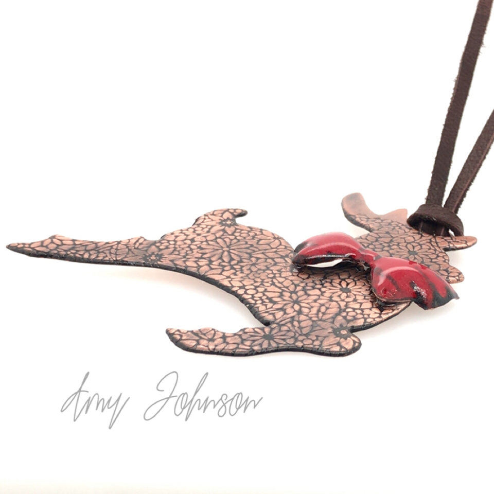 Festive Reindeer Necklace