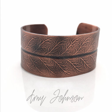 Pine Needle Cuff Bracelet